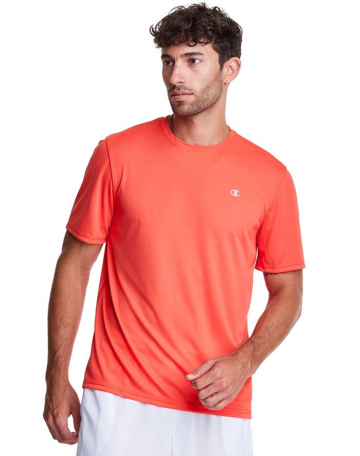 Camiseta Champion Hombre - Double Dry® ( Naranjas ) 9715840-WY